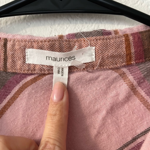 Maurice’s Women’s Flannel Size S - Picture 6 of 6